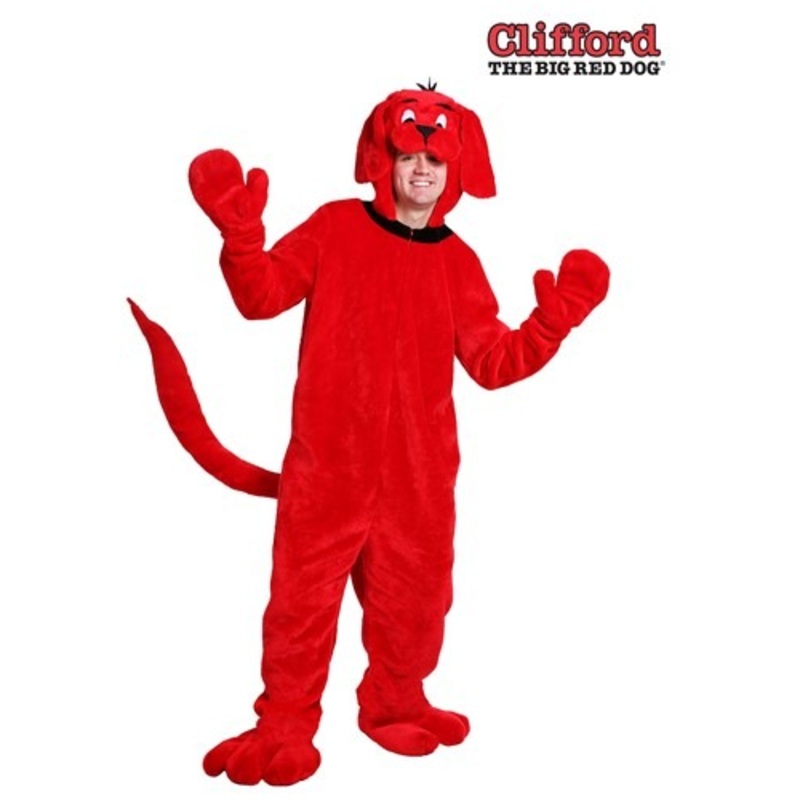 Clifford the Big Red Dog Plus Size Adult Costume 2X