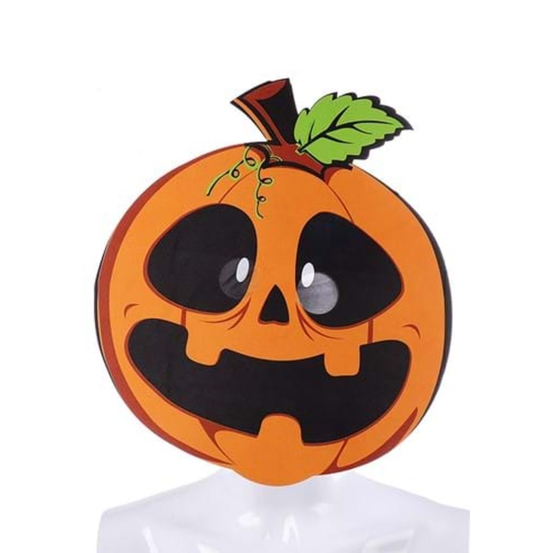 Grinning Jack-O-Lantern Adult Mask Standard