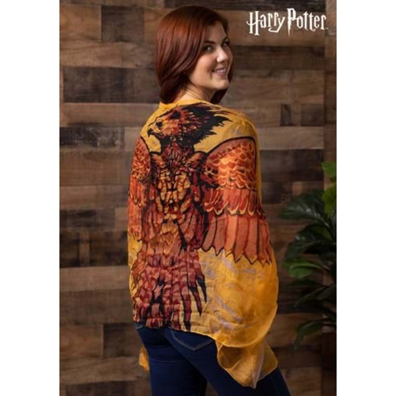 Harry Potter Lightweight Fawkes Wing Scarf Standard