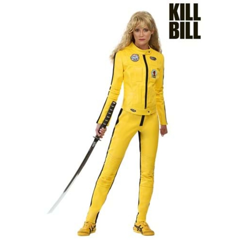Kill Bill Women's Beatrix Kiddo Motorcycle Suit Costume X-Small