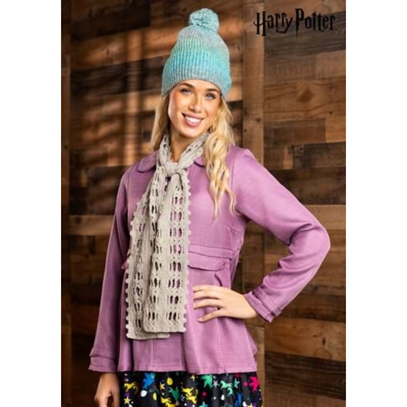 Luna Lovegood Replica Winter Scarf & Hat Set Standard