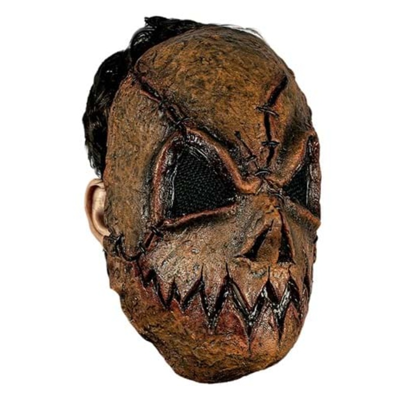 Pumpkin Hide Costume Mask for Adults Standard