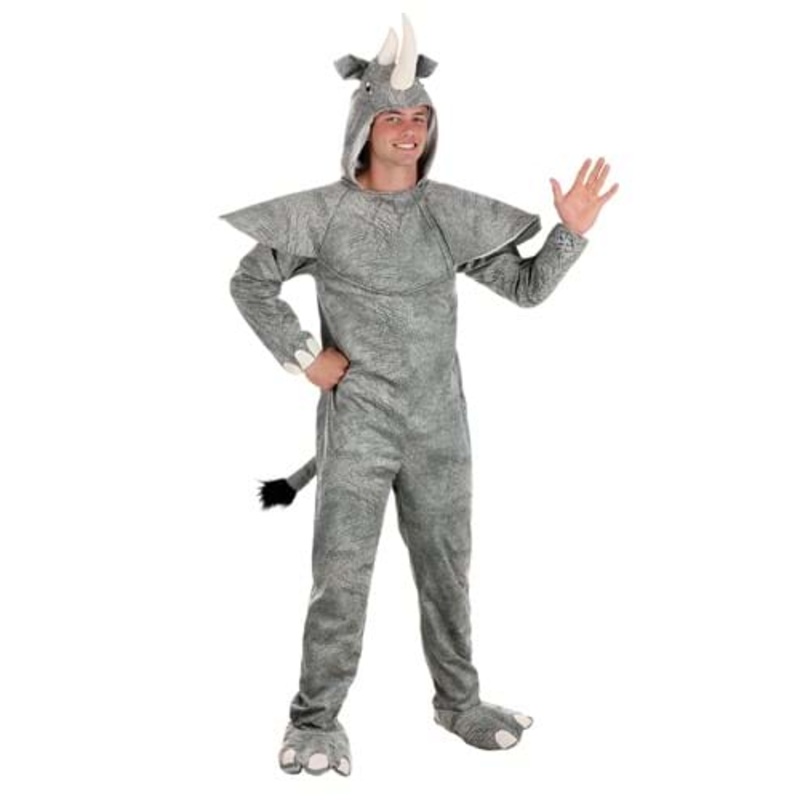 Rhinoceros Costume for Adults Small