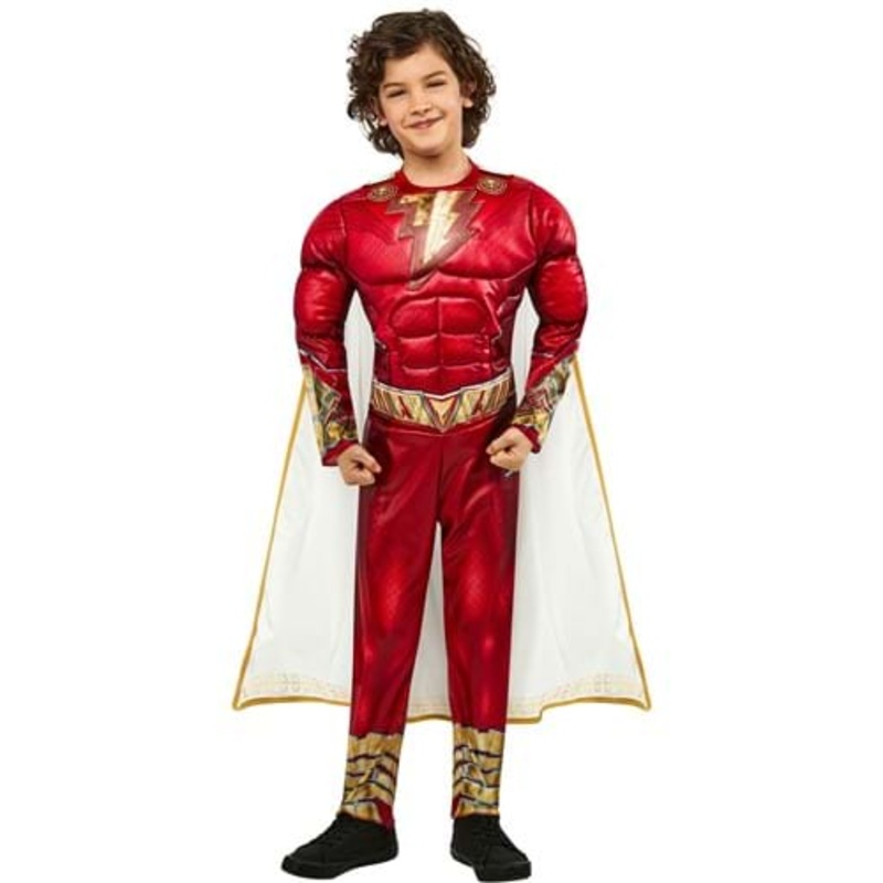 Shazam! Fury of the Gods Shazam Costume for Boys Small