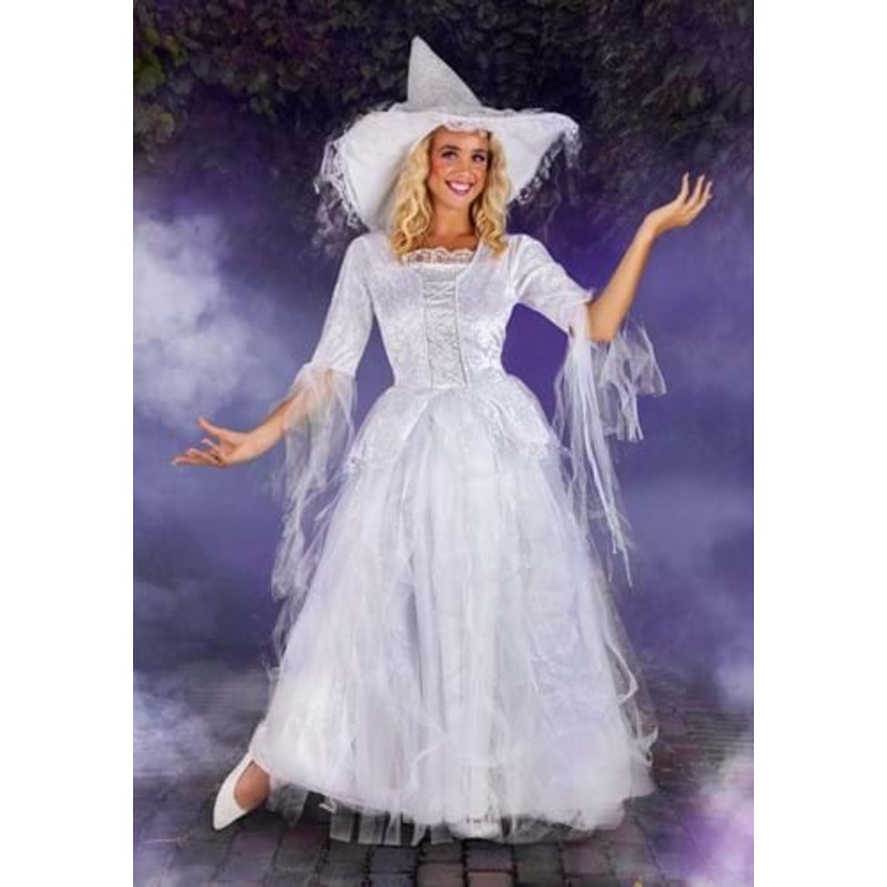 White Witch Costume Dress for Women Small