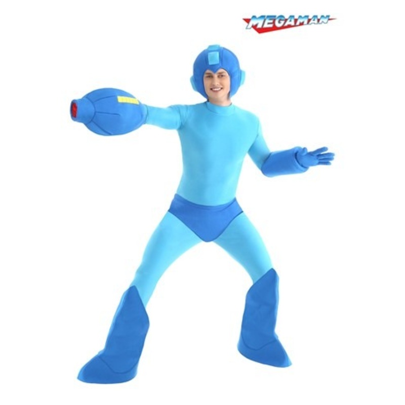 Adult Mega Man Costume Small