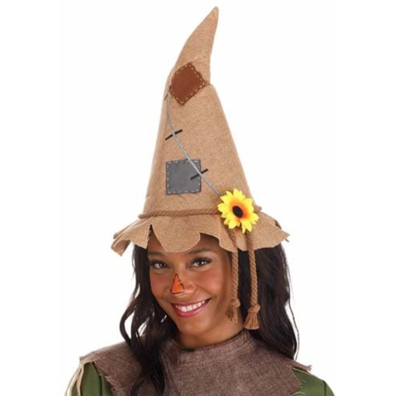 Adult Scarecrow Patch Hat Standard