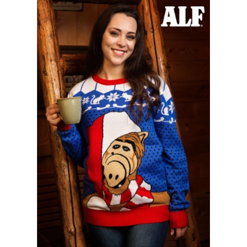 Alf Ugly Christmas Adult Sweater X-Small
