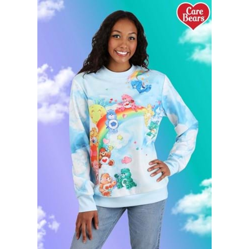 Care Bears Fun in the Sun Sweater for Adults X-Small