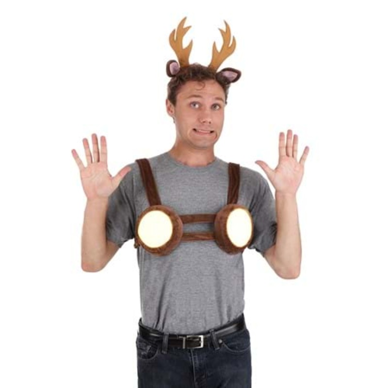 Deer in Headlights Costume Kit for Adults Standard