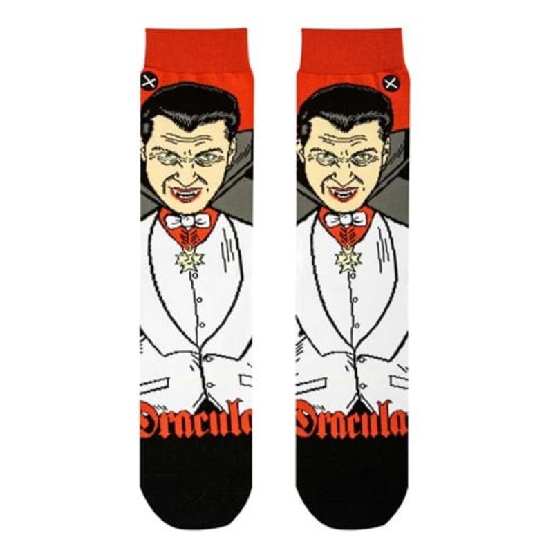 Dracula Crew Straight Socks for Adults Standard
