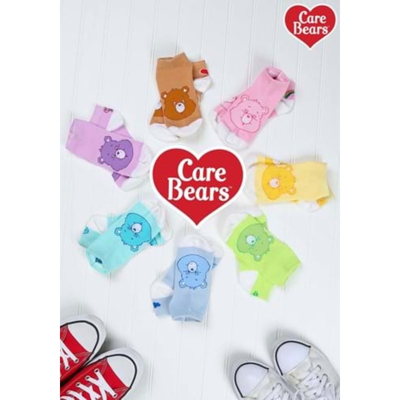 Faces Care Bears Sock Pack for Adults Standard