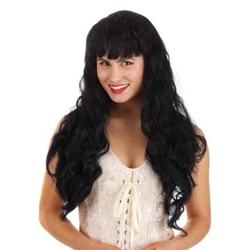 Long Wavy Black Wig for Women Standard
