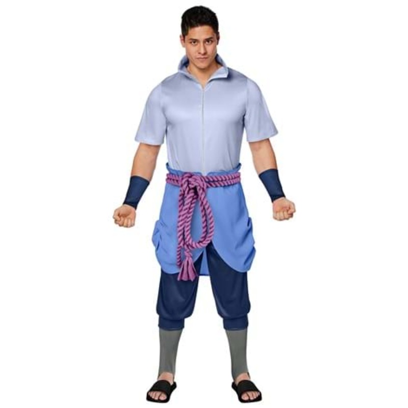 Naruto Shippuden Sasuke Uchiha Costume for Adults  X-Small