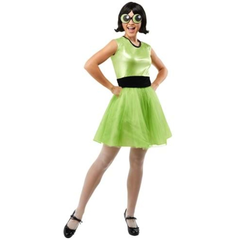 Powerpuff Girls Buttercup Costume for Women Small