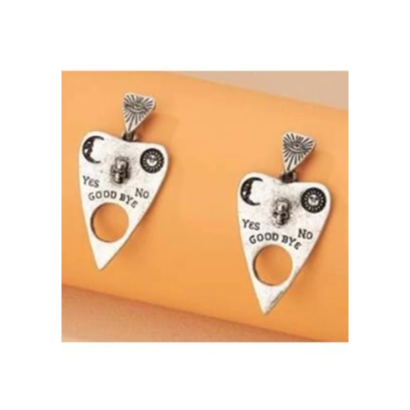 Spirit Board Costume Earrings Standard