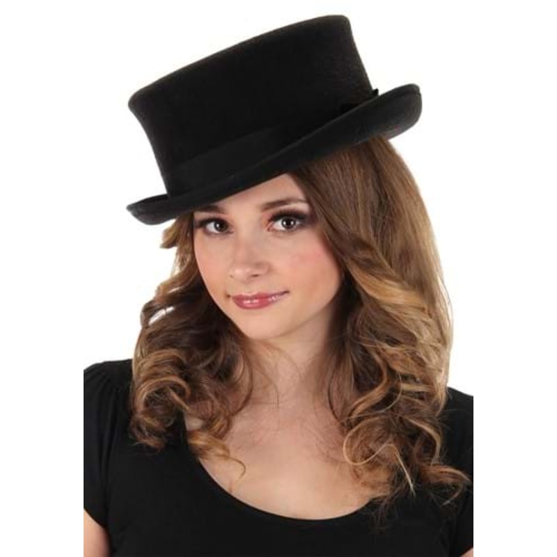 Adult Black John Bull Costume Hat Standard