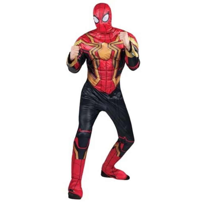Integrated Suit Spider-Man Costume for Adults Medium