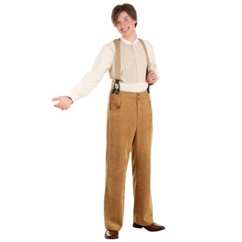 Men's Working Class 1920s Costume Small