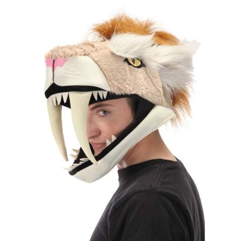 Sabertooth Jawesome Costume Hat Standard