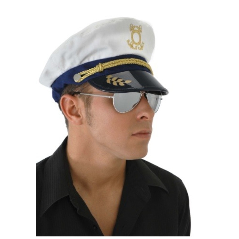 Sailor Captain Costume Hat for Men Standard
