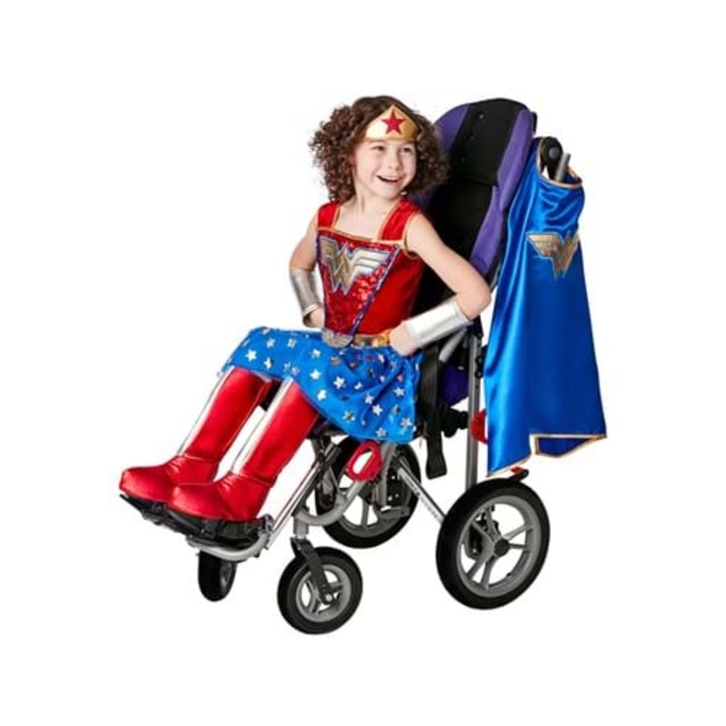 Adaptive Wonder Woman Costume for Kids Small