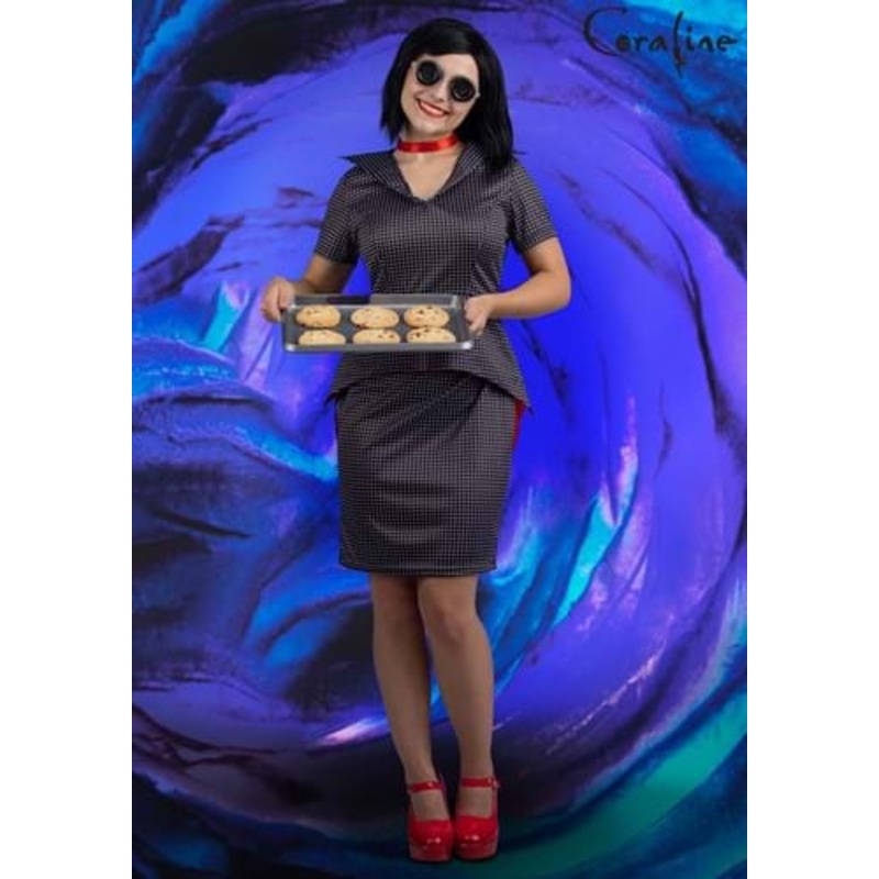 Coraline Other Mother Costume for Women X-Small