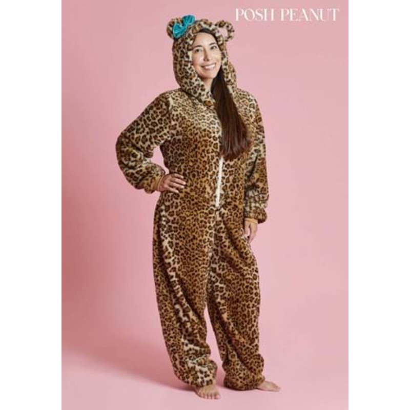 Posh Peanut Lana Leopard Costume for Adults Small (4-6)