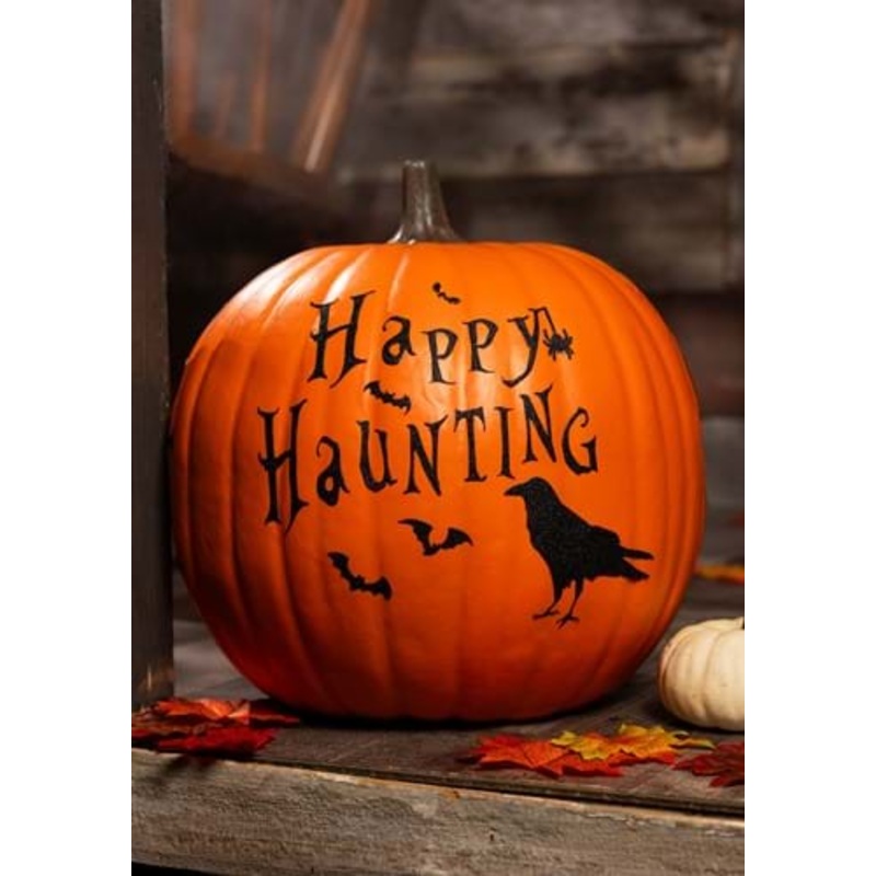 Pumpkin Glitter Happy Haunting Sticker Kit Standard