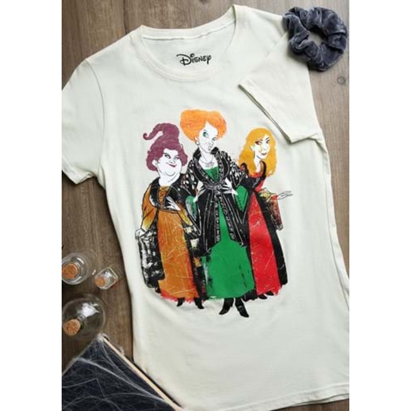 Women's Hocus Pocus 3 Sisters T-Shirt Medium