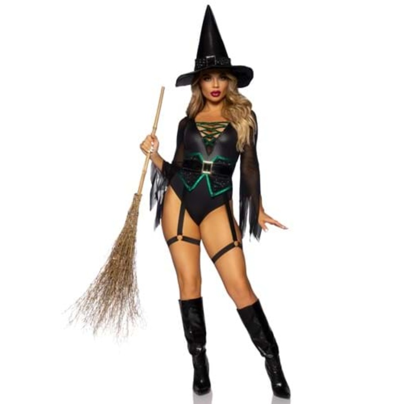 Envious Witch Costume for Women Small