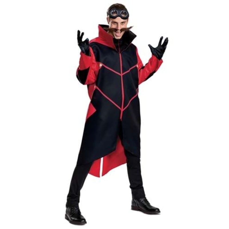 Sonic 2 Doctor Robotnik Deluxe Costume for Adults Medium