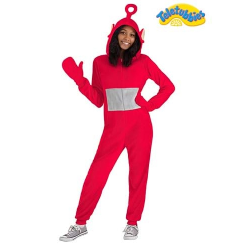 Teletubbies Po Jumpsuit Costume for Adults X-Small