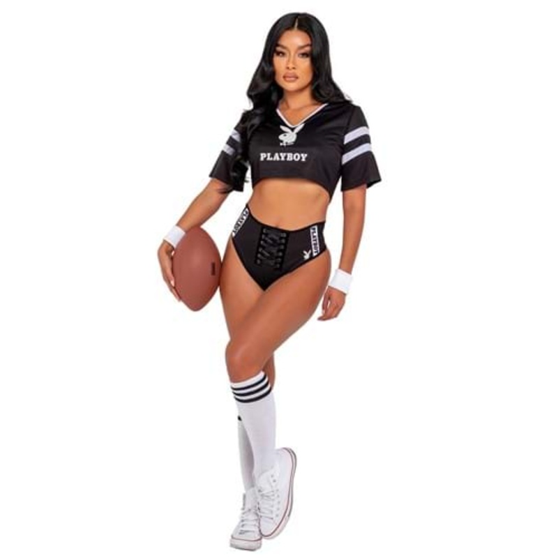 Women's Football Playboy Costume Small