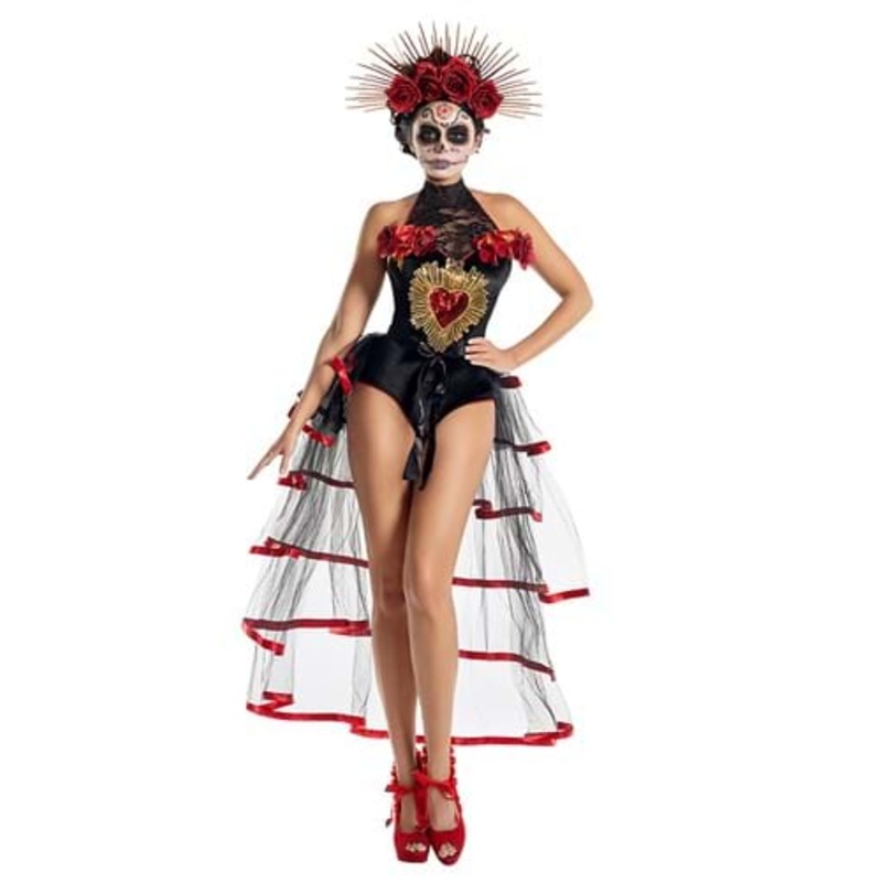 Women's La Muerta Costume Small