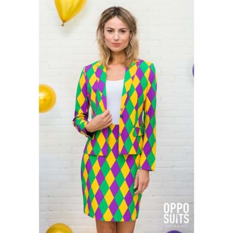 Womens Opposuits Harlequeen Suit Size 4