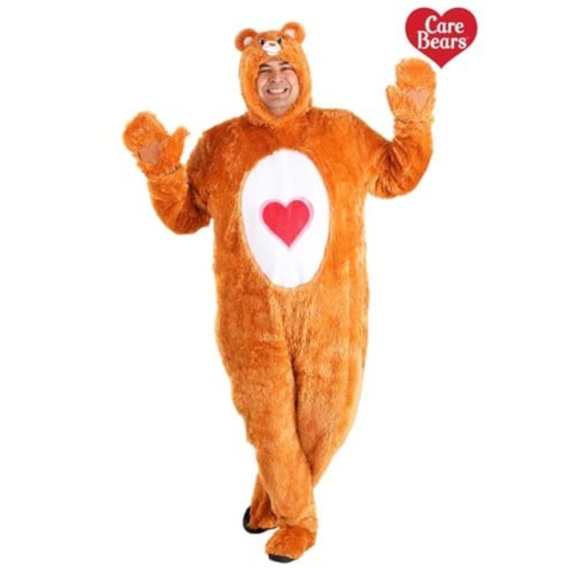 Plus Size Adult Classic Tenderheart Care Bears Costume 2X
