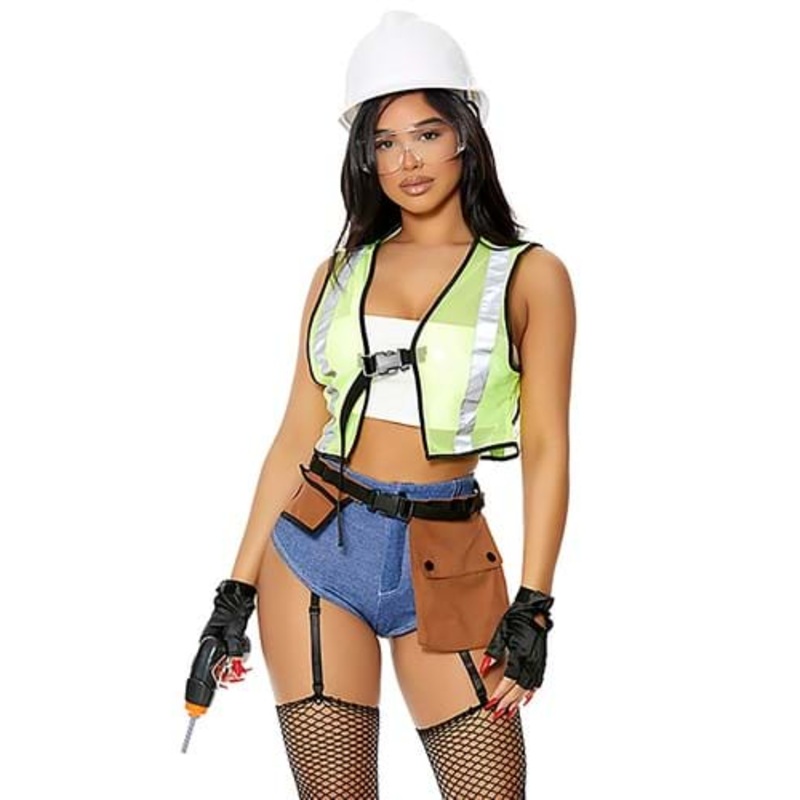 Under Construction Costume for Women X-Small/Small