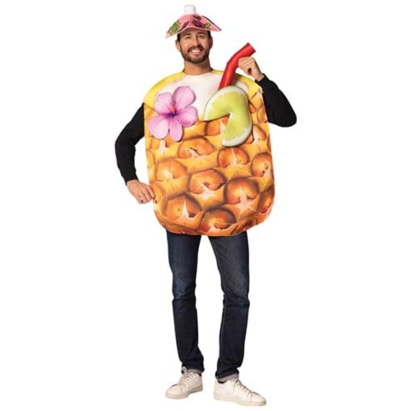 Adult Pineapple Drink Costume Standard