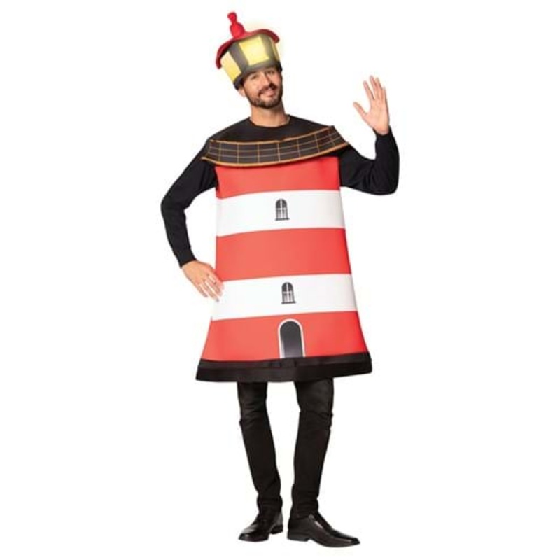 Adult Red Lighthouse Costume Standard