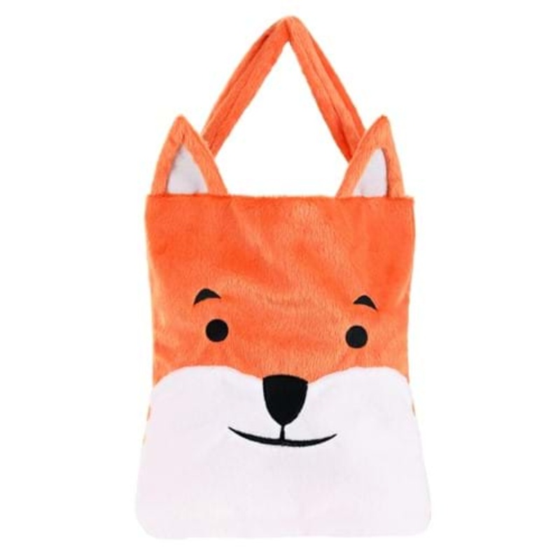 Fuzzy Fox Treat Bag with Strap Standard