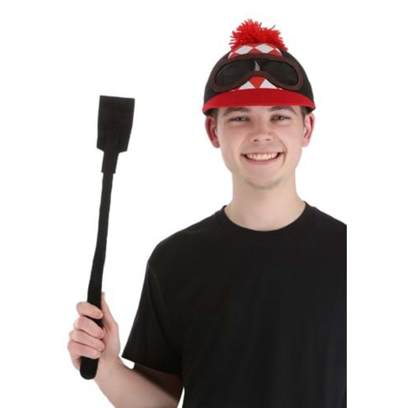 Jockey Costume Accessory Kit for Adults Standard