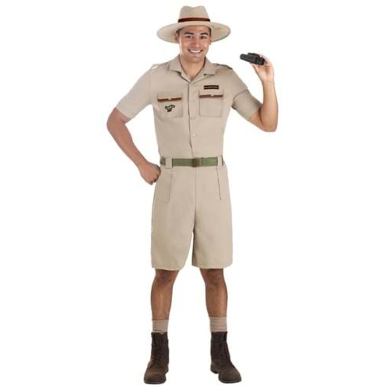Paleontologist Costume for Adults Small