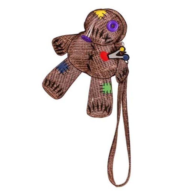 Voodoo Doll Purse Wristlet Accessory Standard