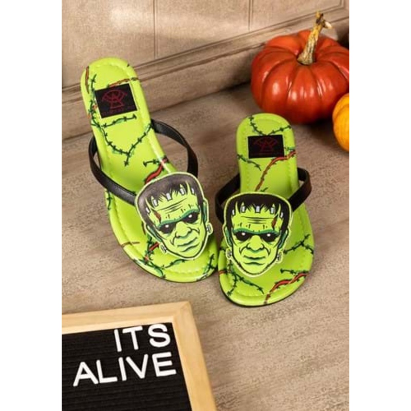 Women's Frankenstein Icon Sandals Size 5