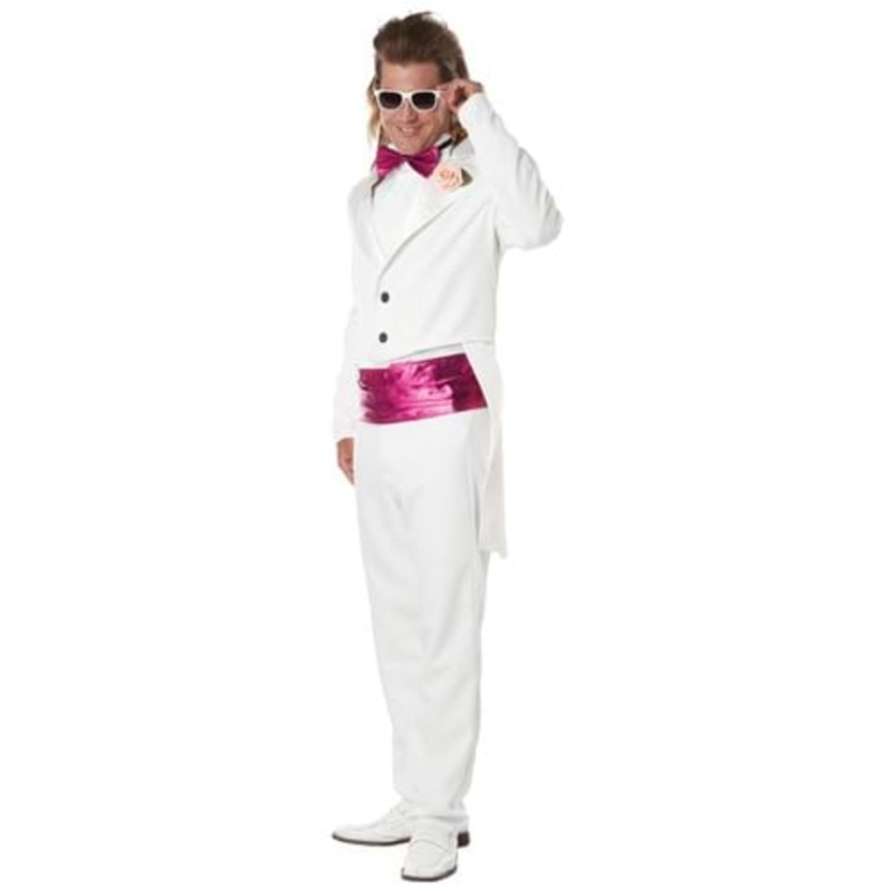 '80s Prom Date Costume for Men Small