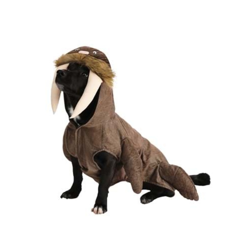 Brown Walrus Costume for Pets XS