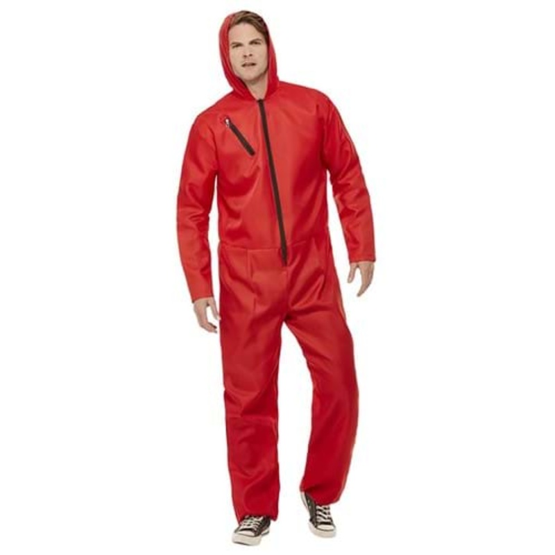 Red Jumpsuit for Adults Medium