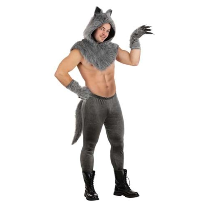 Sexy Wolf Costume for Men Small