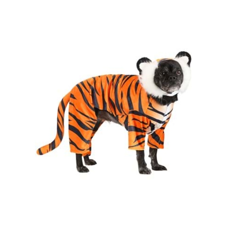Tiger Pet Costume for Dogs XS